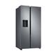 Samsung RS6GA884CS9/EG Side-by-Side Kühlschrank, 178cm, 635ℓ, 35 dB(A) Geräuschlevel, Wasser- und Eisspender, Metal Cooling, Space Max, TwinCooling+, Frischwasseranschluss, Edelstahl Look