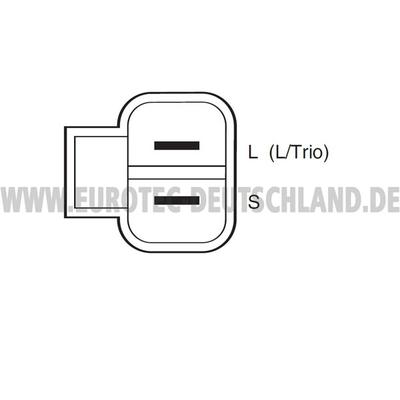 EUROTEC Generator Universal 14V 110A für MITSUBISHI A3TB5391 12061081 Image