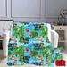 Disney Stitch Throw Blanket With Pillow Cover All Season Blankets For Bedding Couch Living Room