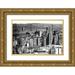 Vintage San Francisco 32x23 Gold Ornate Wood Framed with Double Matting Museum Art Print Titled - Oakland Bay Bridge San Francisco CA #1