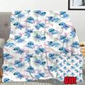 Stitch Throw Blanket With Pillow Cover All Season Blankets For Bedding Couch Living Room