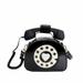 yinguo telephone shaped purse shoulder crossbody tote bags women retro phone top handle handbags for girls