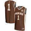 Youth GameDay Greats Brown #1 Bowling Green St. Falcons Lightweight Basketball Jersey