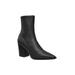 Women's Lorenzo Bootie by French Connection in Black (Size 7 1/2 M)