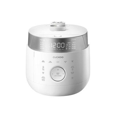 Cuckoo Electronics IH Twin Pressure Rice Cooker-White Stainless Steel | 10.3 H x 10.2 W x 15.1 D in | Wayfair CRP-LHTR0609FW