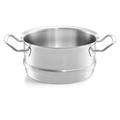 Fissler Original-Profi Collection® Stainless Steel Steaming Insert Stainless Steel in Gray | 4.3 H x 8 W in | Wayfair 4009209380735