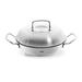 Fissler Original-Profi Collection® Stainless Steel Serving Pan w/ High Dome Lid, 9.5-Inch Stainless Steel in Gray | 2.6 H x 9.5 D in | Wayfair