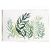 Stupell Industries Layered Plant Leaves Botanical Wall Plaque Art By Grace Popp in Green/White | 10 H x 15 W x 0.5 D in | Wayfair ar-797_wd_10x15