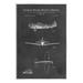 Stupell Industries US Aircraft Patent Diagram Wall Plaque Art By Karl Hronek in Gray | 15 H x 10 W x 0.5 D in | Wayfair ar-866_wd_10x15