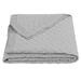 Gracie Oaks Boonsboro Linen Cotton Diamond Modern Rustic 1 Piece Quilt Linen in Gray | Twin Quilt | Wayfair 9D00D2593C3A44E198D7A85B6FD746BA