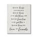 Stupell Industries Bless Our House Family Phrase Canvas Wall Art By CAD Designs Canvas in Black/White | 20 H x 16 W x 1.5 D in | Wayfair