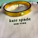 Kate Spade Jewelry | Kate Spade Spot The Spade Ace Of Spades Bangle Bracelet | Color: Gold | Size: Os