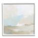 Stupell Industries Soft Beige Abstract Scene Giclee Art By June Erica Vess Wood in Blue/Brown/Gray | 24 H x 24 W x 1.5 D in | Wayfair