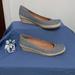 American Eagle Outfitters Shoes | American Eagle Women Wedge Heels | Color: Blue/White | Size: 6.5