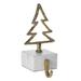 The Holiday Aisle® Christmas Tree Stocking Holder, Metal in White/Yellow | 6.5 H x 4 W in | Wayfair 378526067D5D4A4BA7D59ACC925EABE1