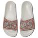 Michael Kors Shoes | Michael Kors Gilmore Royal Pink Glitter Slides Women's Various Sizes New In Box | Color: Pink | Size: Various