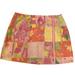 Lilly Pulitzer Skirts | Lilly Pulitzer Chef’s Blend Patchwork Skort 8 Euc | Color: Orange/Pink | Size: 8