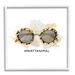 Stupell Industries Party Animal Glam Sunglasses Giclee Art By Alison Petrie Wood in Brown/Gray | 17 H x 17 W x 1.5 D in | Wayfair ar-392_wfr_17x17