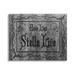 Stupell Industries Here Lies Stella Live Grave Canvas Wall Art By Lil' Rue Canvas in Black/Gray | 24 H x 30 W x 1.5 D in | Wayfair ar-678_cn_24x30
