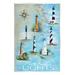 Stupell Industries North Carolina Lighthouses Map Wall Plaque Art By Erica Christopher in Blue | 15 H x 10 W x 0.5 D in | Wayfair aq-989_wd_10x15