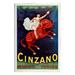 Stupell Industries Cinzano Vermouth Vintage Ad Wall Plaque Art By Marcus Jules in Black/Red | 15 H x 10 W x 0.5 D in | Wayfair ar-073_wd_10x15