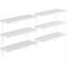 Latitude Run® Marceille Floating Shelves For Wall Decor, Wall Shelves For Bedroom, Bathroom, Bookshelf Living Room Decor, Kitchen Organization | Wayfair