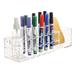 Wrought Studio™ Dennese 10 Slot Acrylic Pen Holder Plastic | 2.8 H x 10.6 W x 3.1 D in | Wayfair 0BD1CD8366A04BC681CC6C960CACE13C
