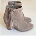 Jessica Simpson Shoes | Jessica Simpson Chassie Tassel Ankle Boots Sz 9.5 | Color: Tan | Size: 9.5