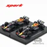 Spark 1:64 F1 2022 Oracle pratiquant le racing RB18 NO.11 S.Perez /NO.1 Max Diecast Model Car