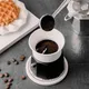 Doseur de café pour Moka Pot anneau de dosage rotatif distributeur de café niveleur outil