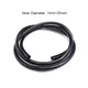 Tuyau Flexible en Silicone noir de qualité alimentaire 1/2/5/10 mètres 1mm x OD 3mm - ID 25mm x OD