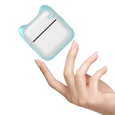 Mini imprimante thermique portable BT Pocket photo reçu de bureau code QR