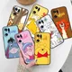 Coque de téléphone Disney Winnie l'ourson étui noir en silicone souple TPU pour OPPO Find X5 Bery