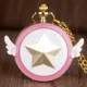 Montre de poche à quartz Cardcaptor Sakura Star Wing pour femme or rétro dessin animé anime