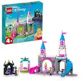 LEGO Disney Princess Aurora s Castle Building Toy Set 43211 Disney Princess Toy with Sleeping Beauty Prince Philip and Maleficent Mini-Doll Figures Disney Gift Idea for Kids Boys Girls Age 4+