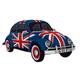 Union Jack Beetle Magnet - Union Jack Beetles - Union Jacks Beetle Gift BT5J