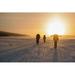 Highland Dunes Tourists in Russian Lapland - Wrapped Canvas Photograph Metal | 32 H x 48 W x 1.25 D in | Wayfair 53B511304F294AD8AEF16090A57C25E5