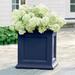 Devon Easy-Care Square Planter Pots - White - Grandin Road