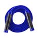 Aluminum Alloy Handle Weighted Skipping Rope Adjustable Weight Bearing Jump Rope Fitness Equipment for MMA Workout Training (Blue