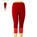 Adidas Pants & Jumpsuits | Adidas High Rise Waist Maroon/Red/Orange Active Pants | Color: Orange/Red | Size: M