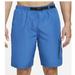 Nike Swim | Nike Men's 9" Packable Swim Trunks Blue Size Small | Color: Black/Blue | Size: S