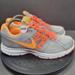 Nike Shoes | Nike Air Relentless Womens Athletic Running Size 9 | Color: Gray/Orange | Size: 9