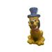 Disney Toys | Action Figure Disney Dog Pluto Vintage Blue Top Hat 3 Inches Tall 90s | Color: Blue | Size: 3 Inches