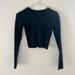 Brandy Melville Tops | Brandy Melville Long Sleeve Top | Color: Black/Blue | Size: One Size