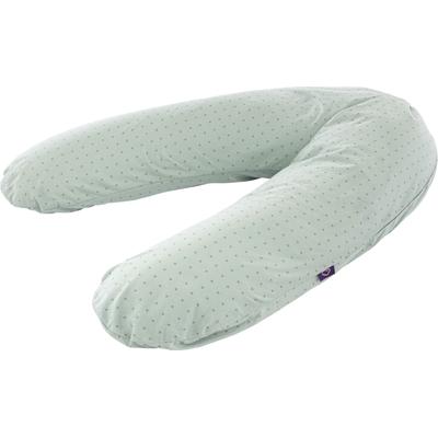 Stillkissen TRÄUMELAND "Kissen Twister grün", grün, B:16cm H:10cm L:190cm, Baumwolle, Funktionskissen, vielseitige Anwendungsmöglichkeiten Image