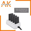 Chargeur de batterie USB 4 en 1 Hub de charge de batterie pour Mini Drone Tello 1100mAh moyeu de