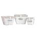 Gracie Oaks Carmiencke 3-Piece Wood Pot Planter Set Wood in Brown | 7.9 H x 11 W x 11 D in | Wayfair E062BB2D5EDF4802BD7A5DBE39879DD4