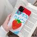 Toyella Fruit holder mobile phone case Strawberry IPX