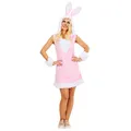 buttinette Kleid Hase, rosa/weiß