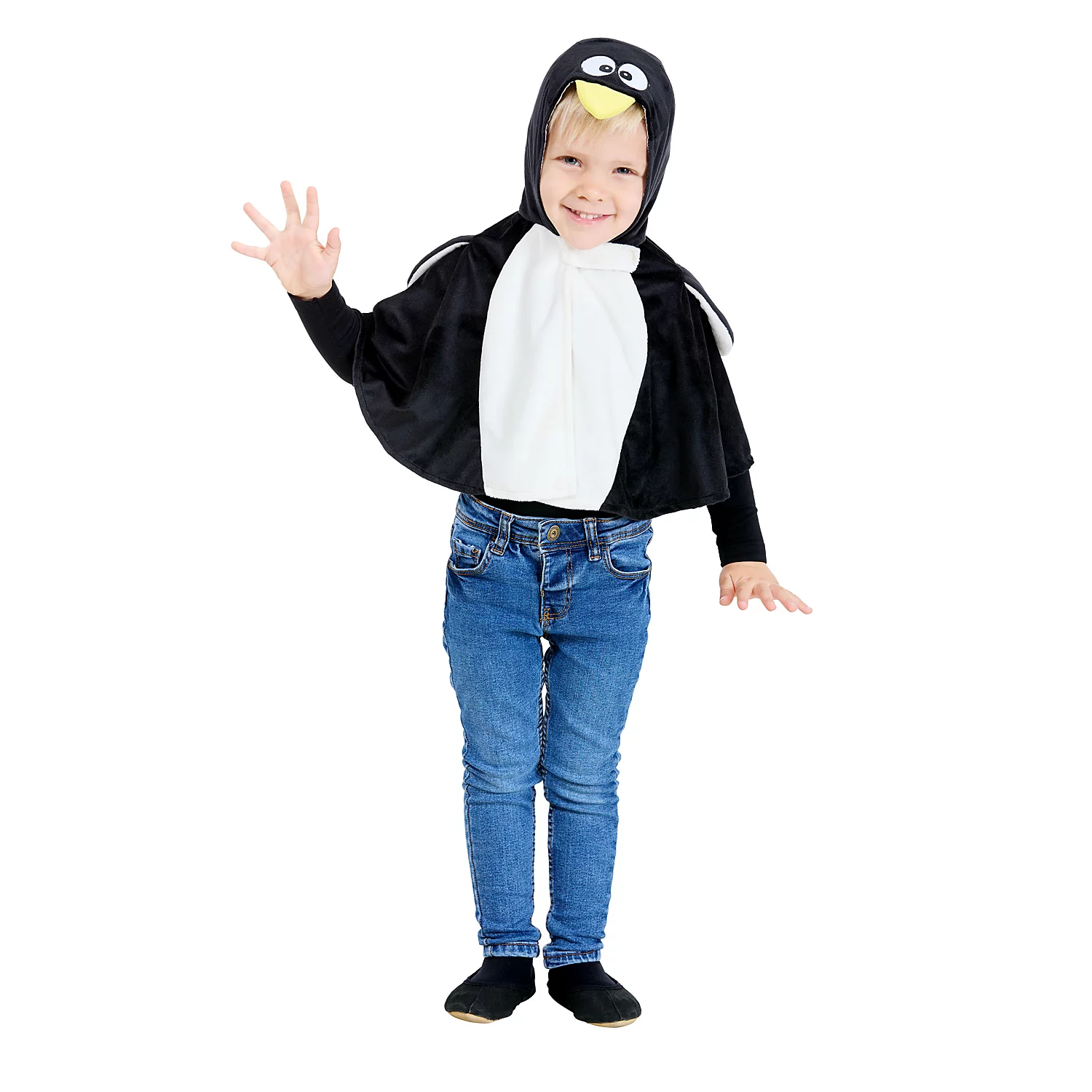 Kinderponcho Pinguin Image